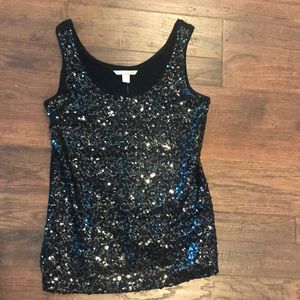 NWT Banana Republic sequin tank